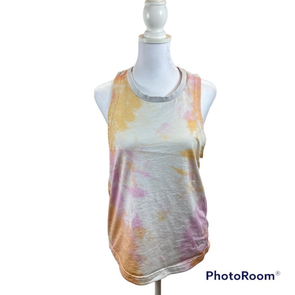 Ladies adidas Tie Dyed Racerback Tank Top Small‎